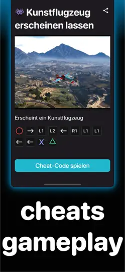 Screenshot von Cheats Pro Für Cheat Codes auf dem iPhone 6
