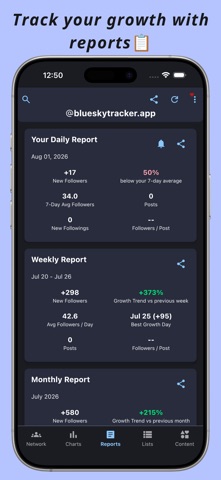 Tracker - Manager for Bluesky screenshot