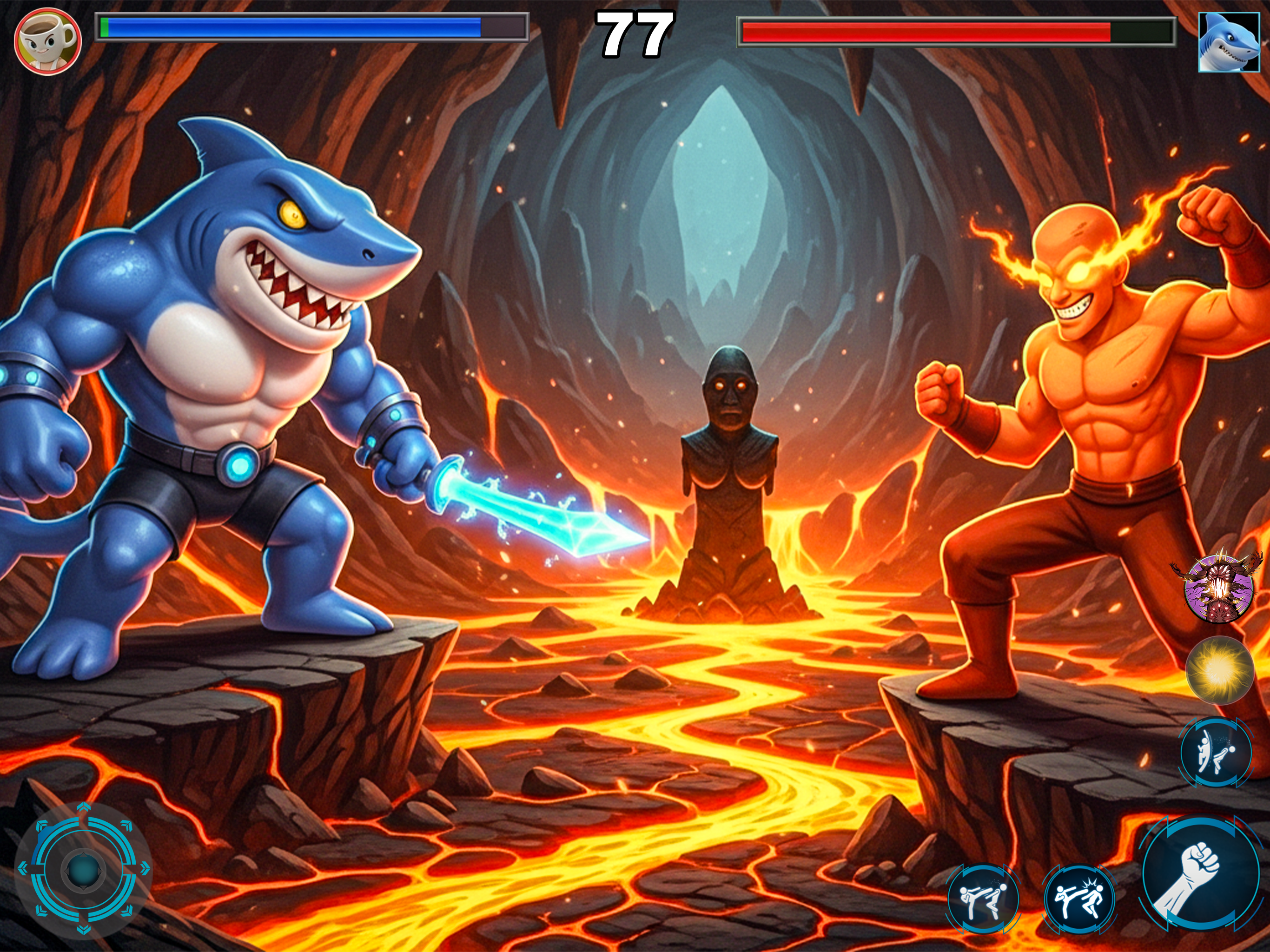 Monster Animal Wrestling 3D screenshot 13