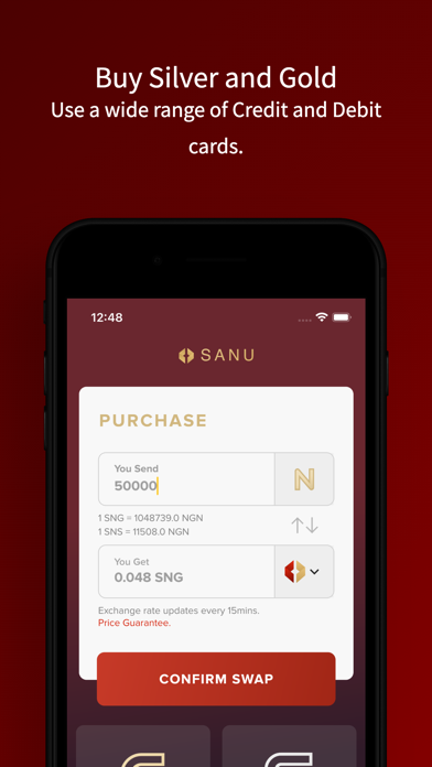 Sanu Coin Screenshot