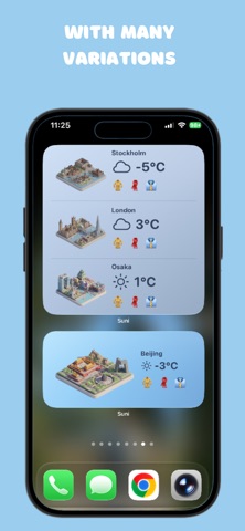 Suni - your city, all weathers iPhone screenshot