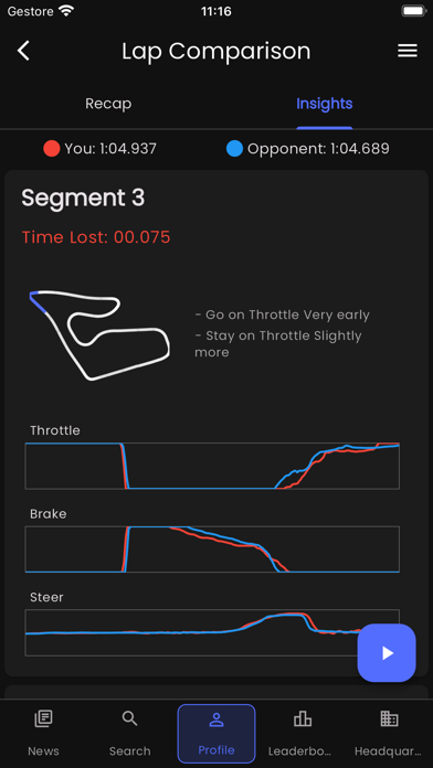 Race Data PRO Screenshot