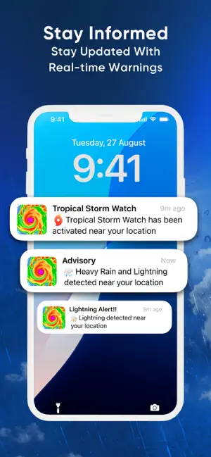 NOAA Weather Radar Live Map iPhone screenshot 4