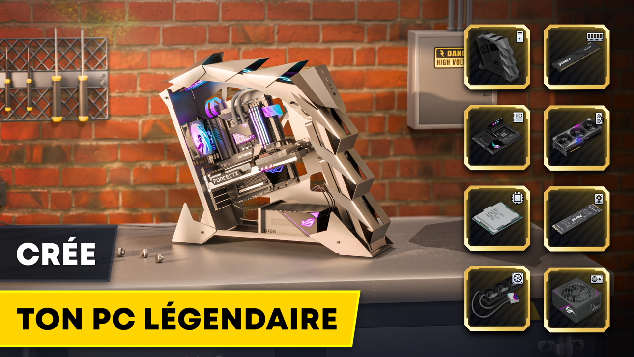 PC Creator 3 – Build & Tycoon iOS Mod IPA screenshot 1 - iOS game interface