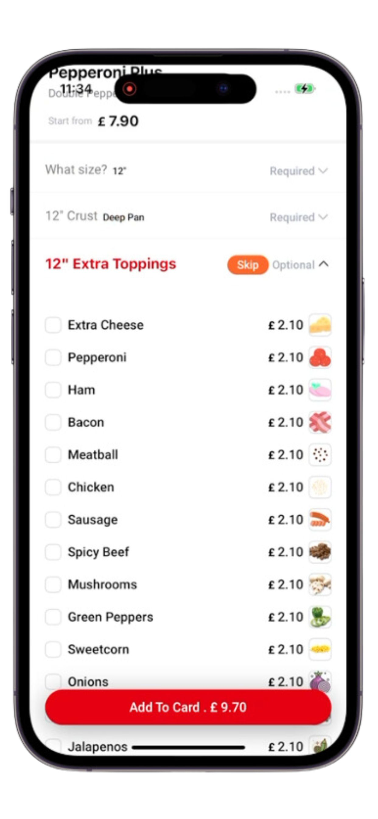 Square Pizza Bredbury screenshot 4