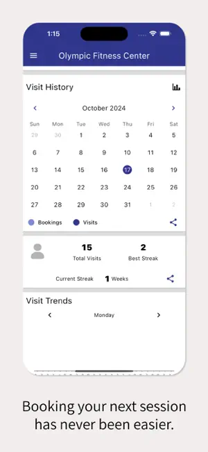 Olympic Fitness Center screenshot 2