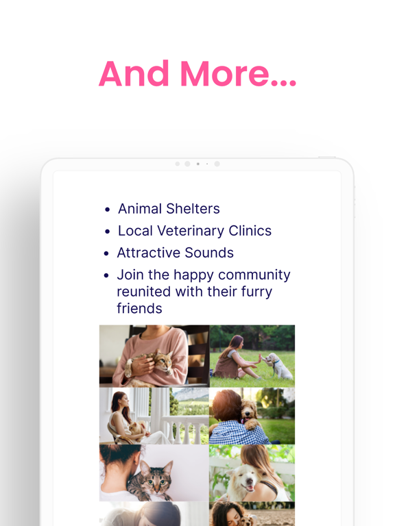 Paw Guide: Lost & Found Pets iPad screenshot 8 - Lifestyle app