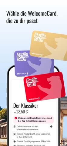 Berlin WelcomeCard screenshot