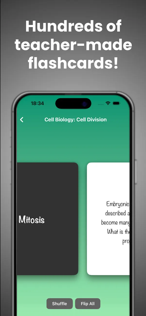 Screenshot #1 pour GCSE Biology Revision