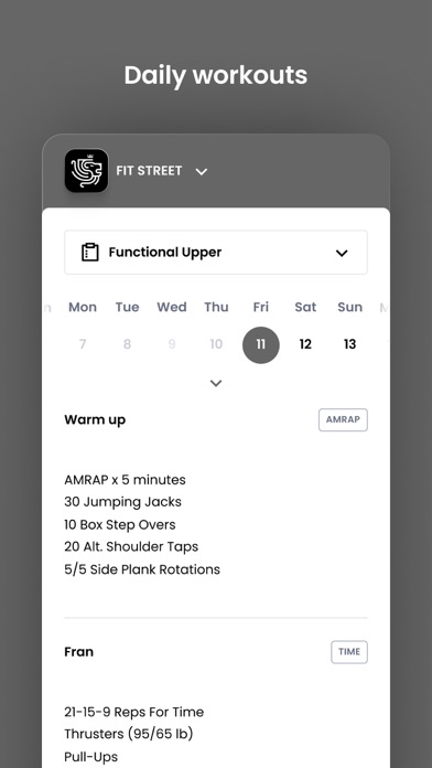 FIT STREET KC Screenshot