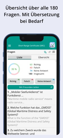 Short Range Certificate (SRC) Screenshot 5 of 8