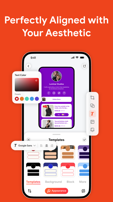 Linkbio - Link in bio builder Screenshot