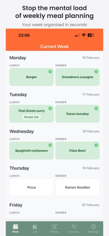 Listie - Meal Planner screenshot
