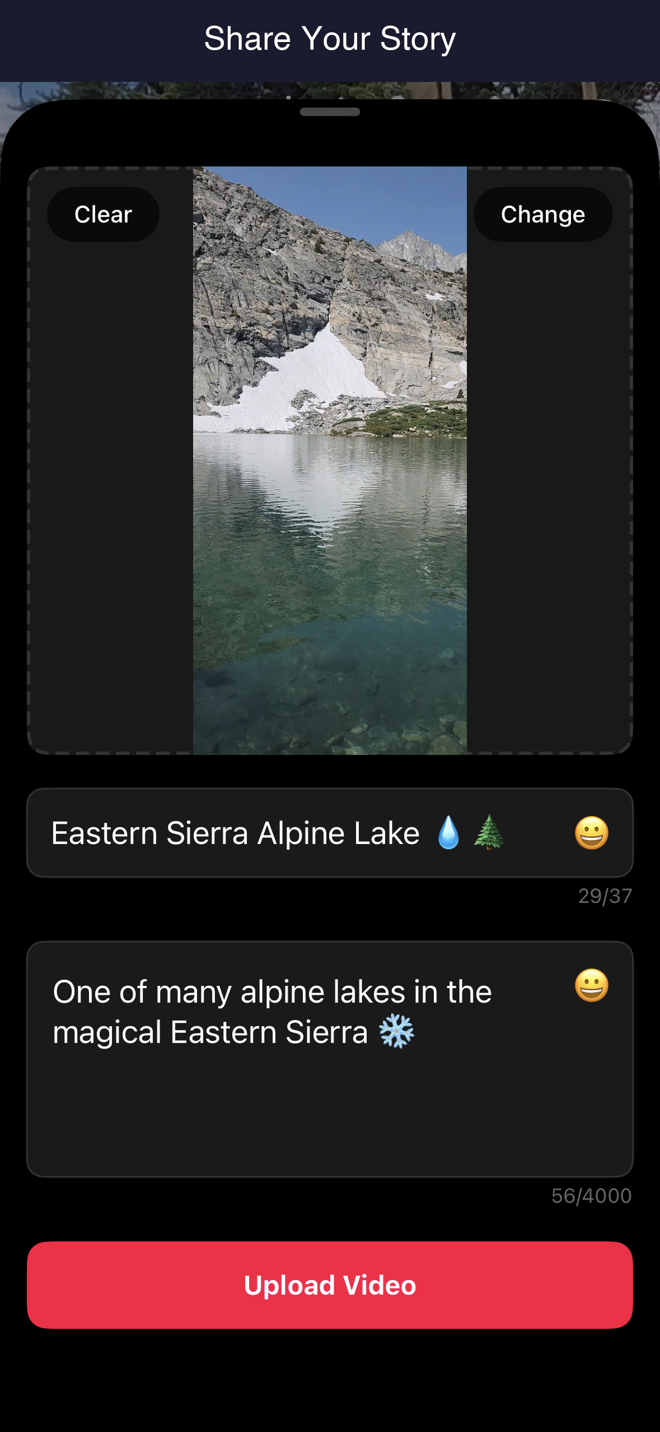 iVnchr: Hike Video & Meetup