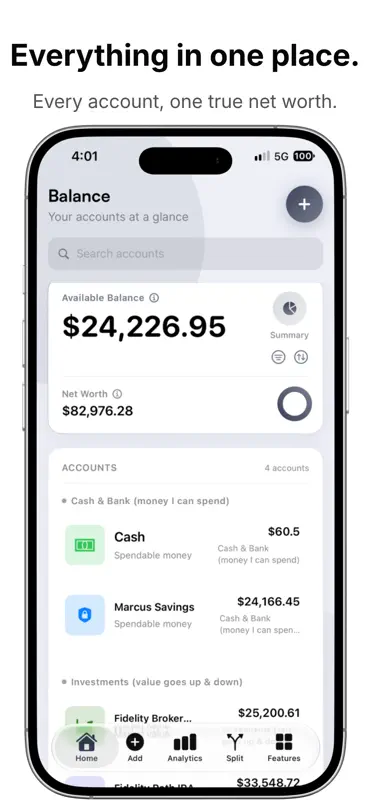 Balance: Money Manager screenshot 1 of 10