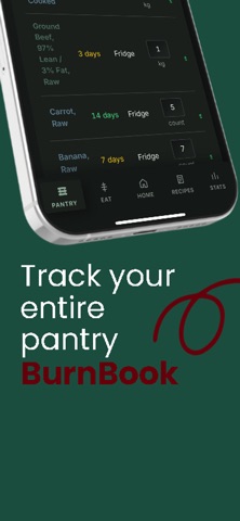 Burn Book: Pantry Tracker screenshot