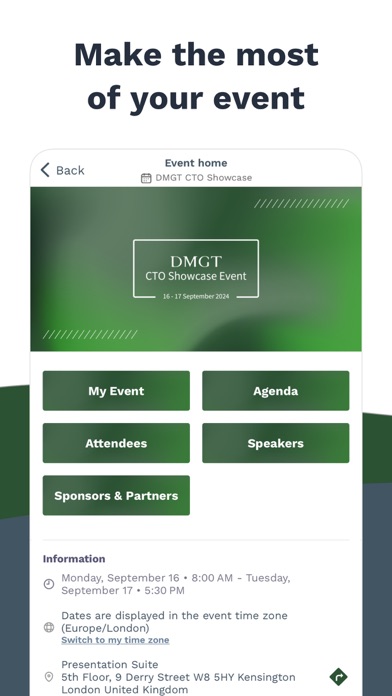 DMGT CTO Showcase Screenshot