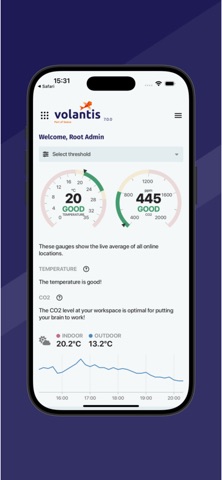 Volantis Digital app screenshot