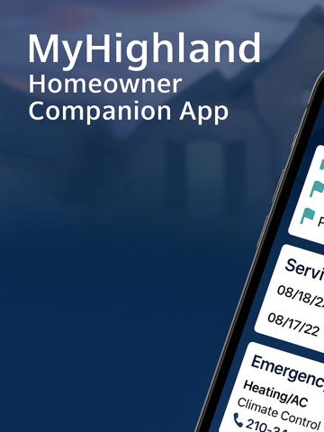 MyHighland iPad screenshot