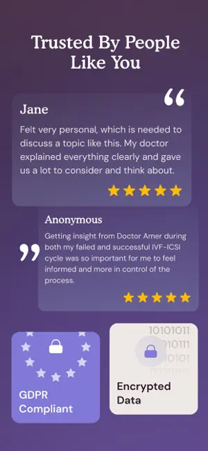 Ovom: IVF & Fertility Tracker screenshot 4