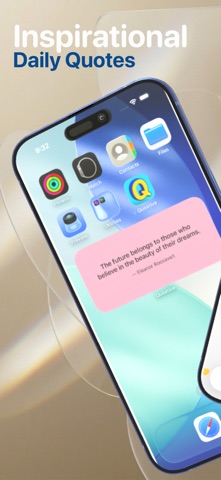 Quoative: Daily Sanctuary iPhone screenshot