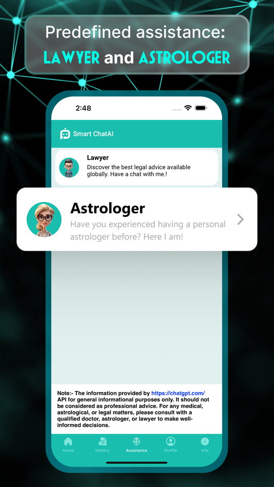 #2. Smart ChatAI-AI Bot Assistant (iOS) 由: AppAspect Technologies Pvt. Ltd.