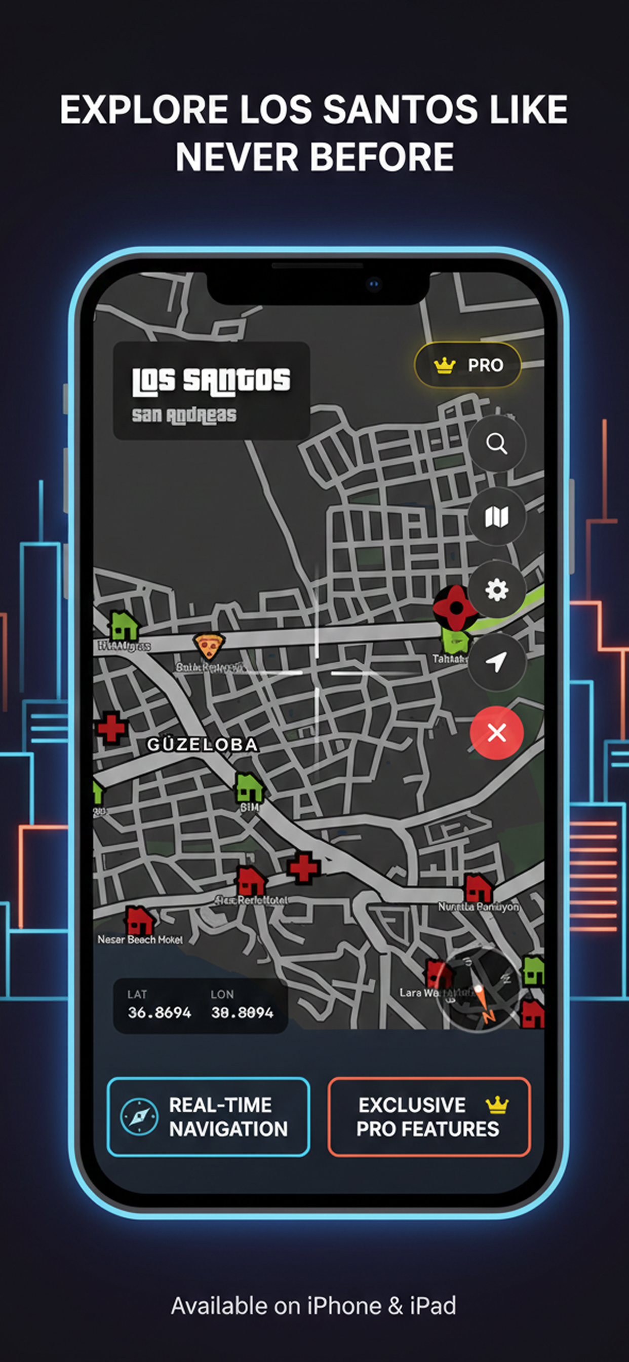 Game Maps Real Life