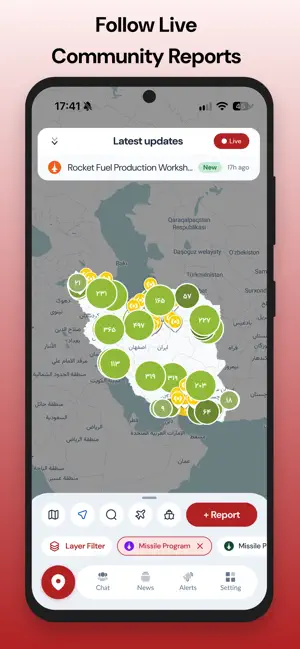 Mahsa Alert screenshot 2