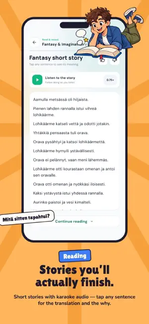 Erla: Learn Finnish with AI screenshot 3