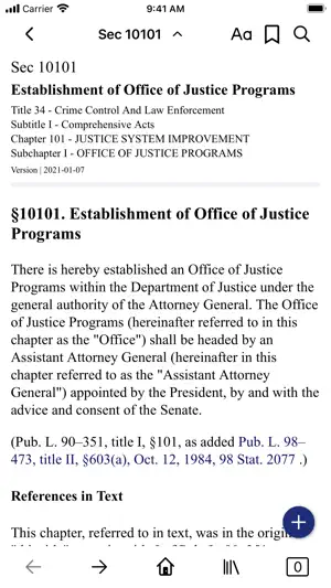 USC 34 by PocketLaw screenshot 2