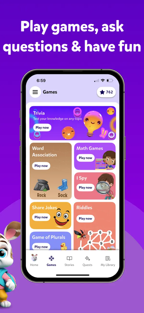 Screenshot #3 pour Spark: AI Friends for Kids