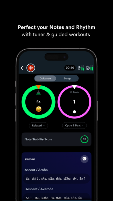NaadSadhana | Sing Play Record screenshot