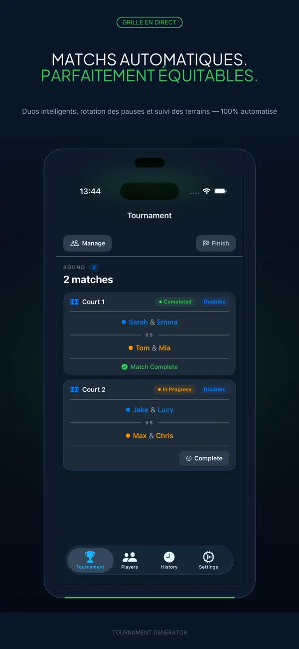 Screenshot #3 pour Tournament Generator: Brackets