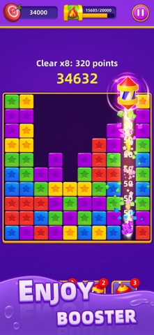 Pop Star: Block Puzzle Mania iPhone screenshot