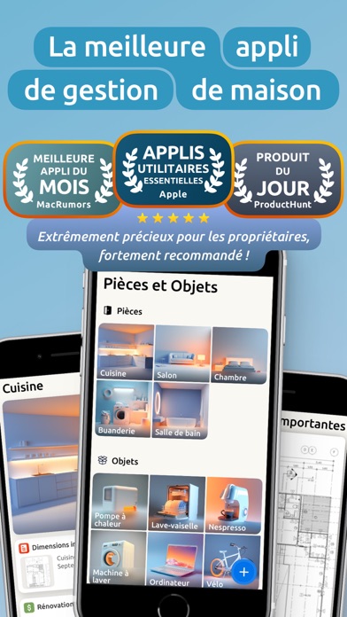 Screenshot #2 pour Homer - Gestion de la Maison