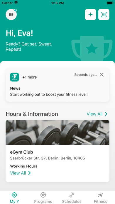 New Canaan Community YMCA Screenshot