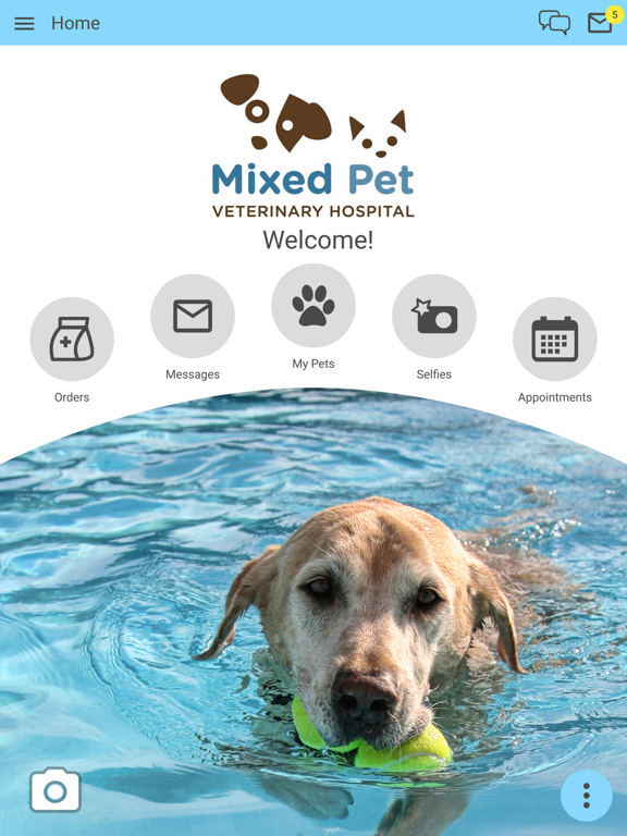 Mixed Pet Vet iPad screenshot 1 - Business app