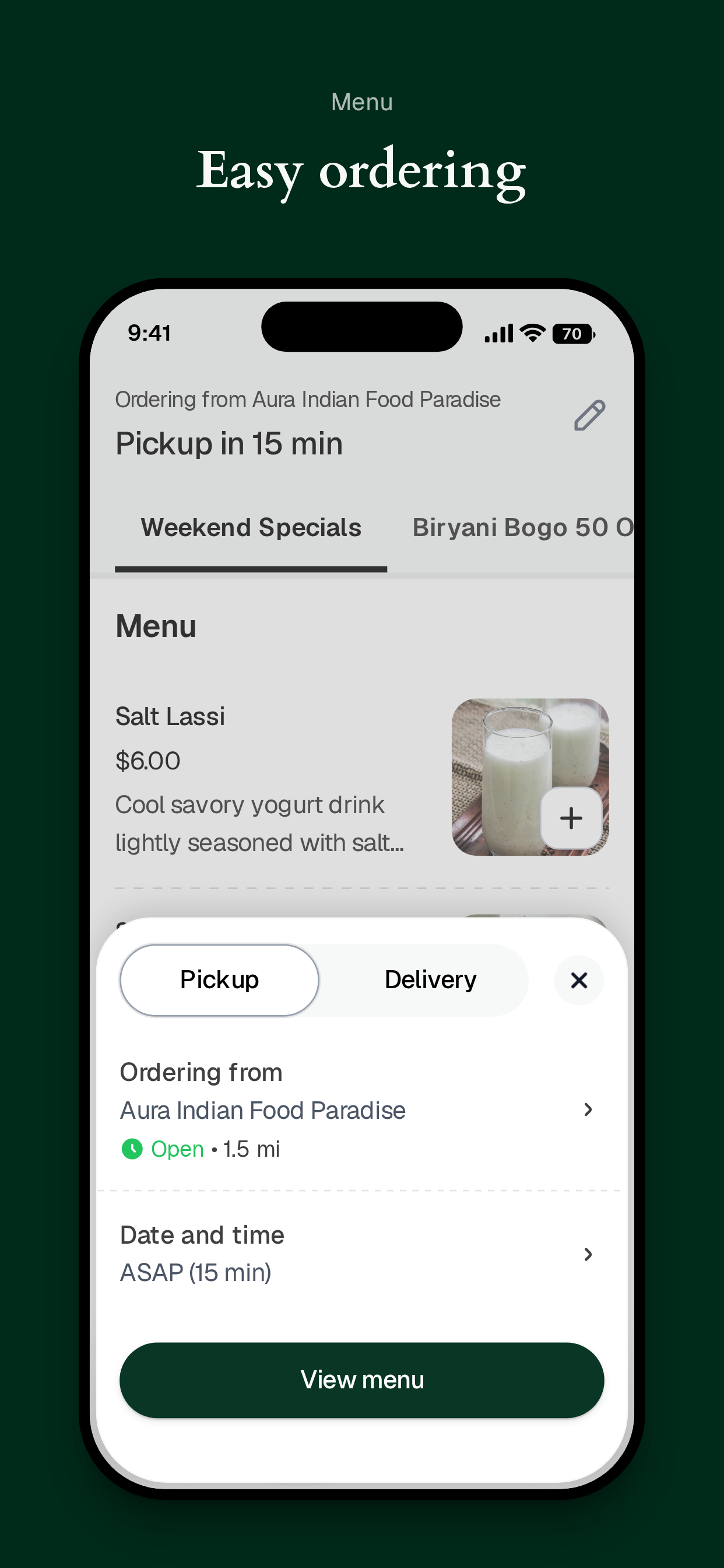 Aura Indian Food Paradise screenshot 3