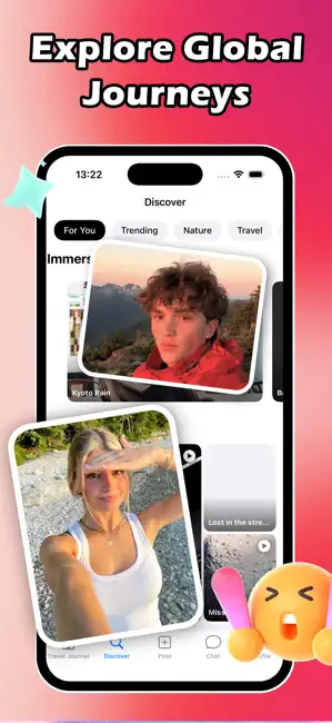 Lulla-Travel,Live Video&Chat iPhone screenshot 2