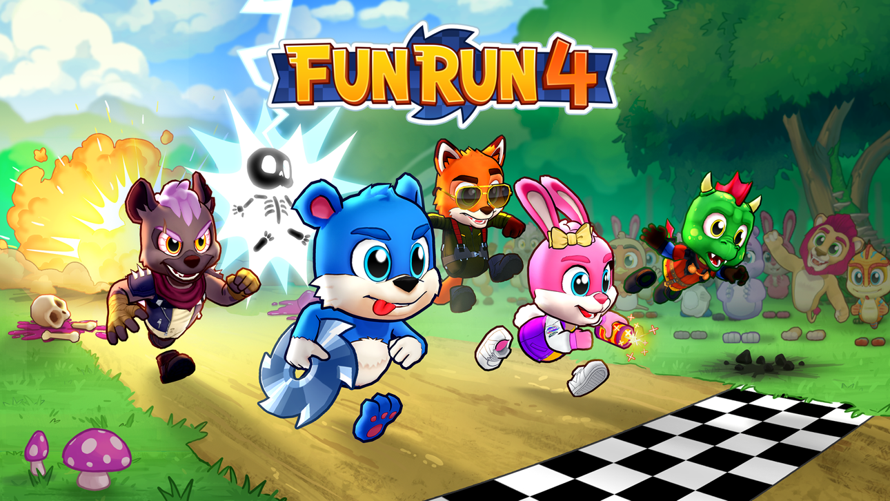 Fun Run 4 - Multiplayer Game screenshot 1