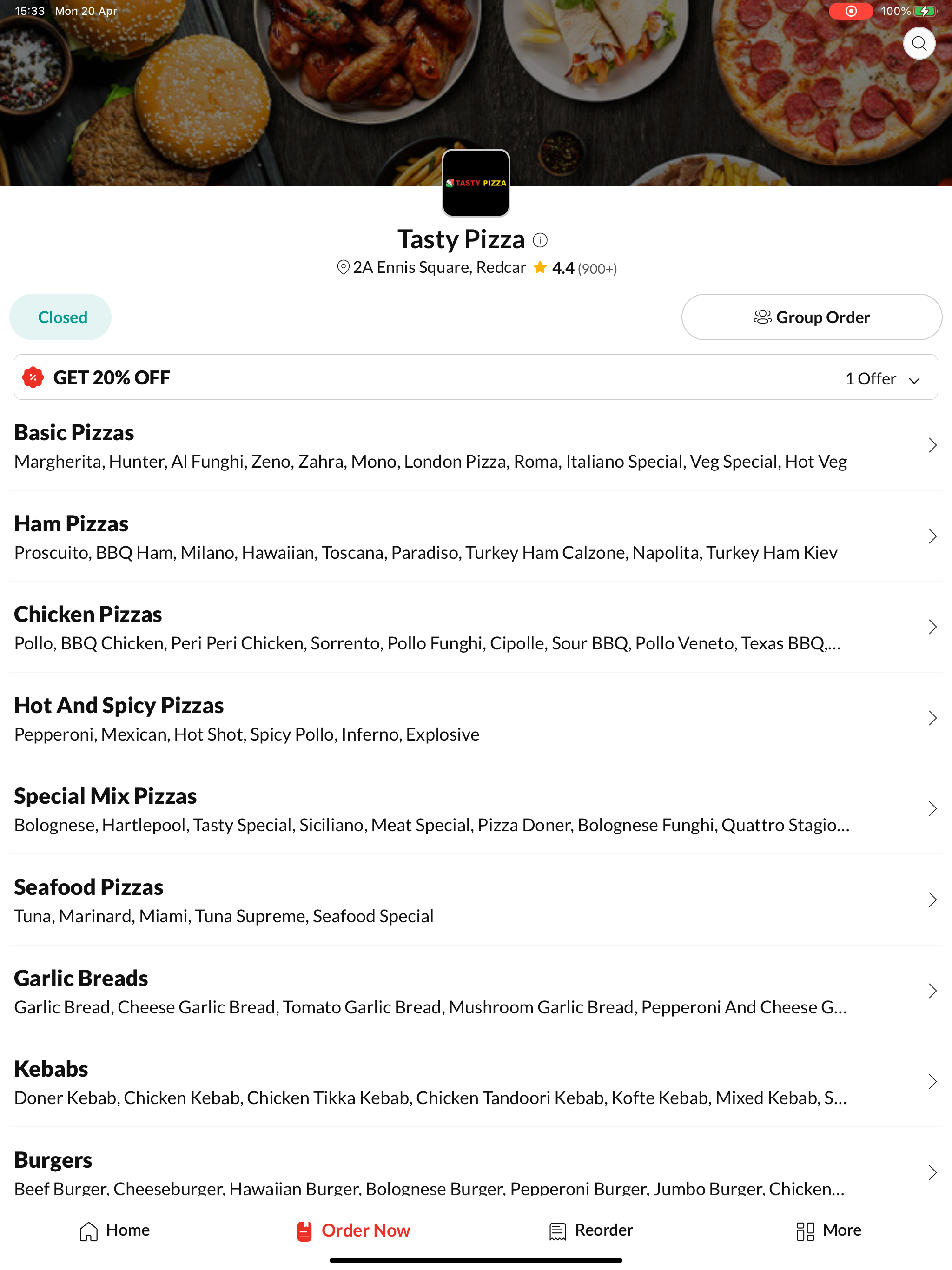 Tasty Pizza Redcar screenshot 6
