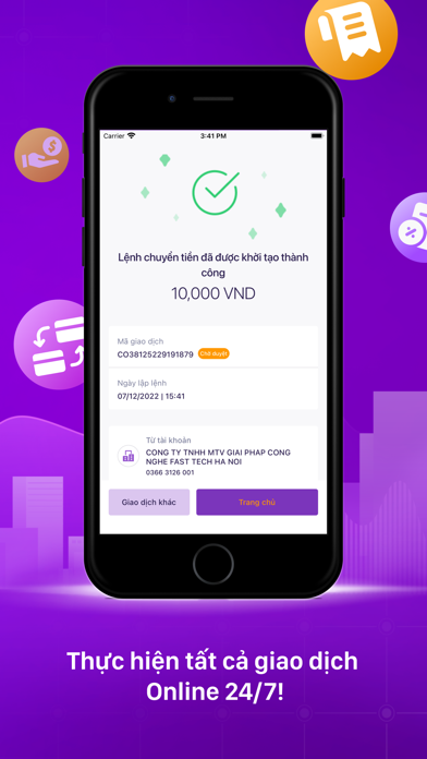 TPBank Biz Screenshot