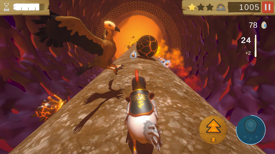 #5. Super BAWK BAWK Chicken (iOS) 由: Daytime Devs PTY LTD