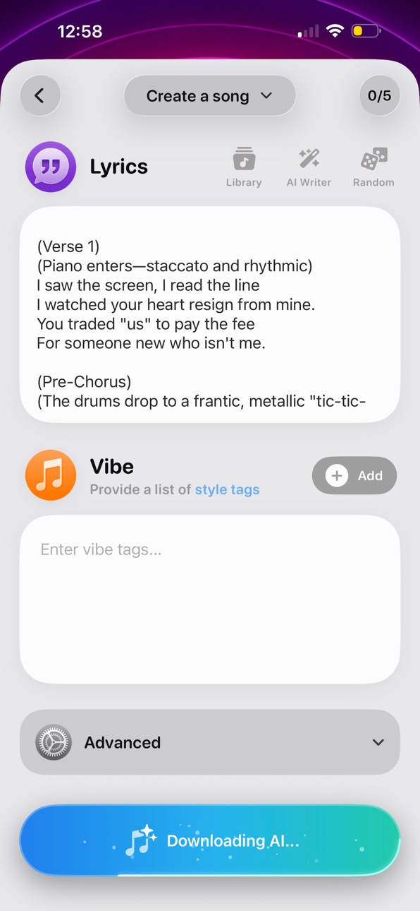 iPhone screenshot