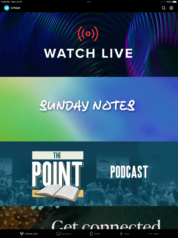 Screenshot #4 pour 5 Point Church