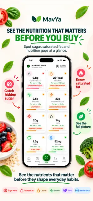 MavYa: Processed Food Scanner screenshot 3