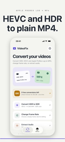 VideoFix: HDR Video Converter Screenshot 1 of 6