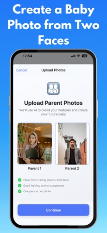 AI Baby Generator: Baby Gen AI iPhone screenshot