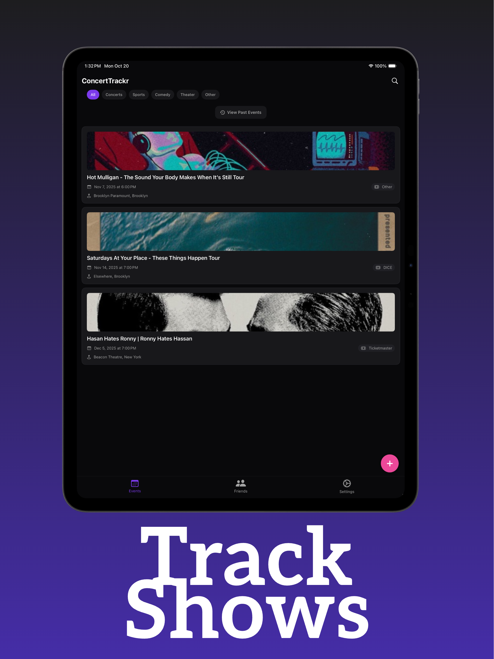 ConcertTrackr screenshot 7