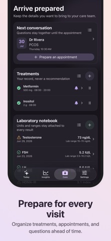 Cystra: PCOS Symptom Tracker Screenshot 5 of 7